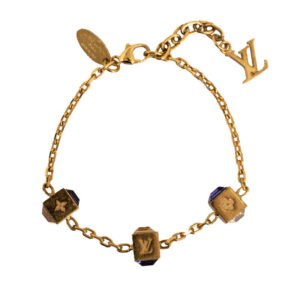 Louis Vuitton Louis Vuitton M66060 Gold Bracelet, | AlmaBagz