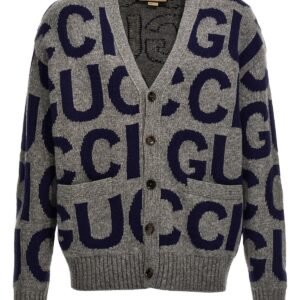 Gucci Men Logo Cardigan | AlmaBagz