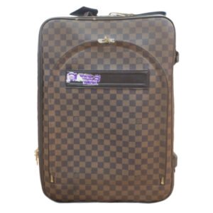 Louis Vuitton 55 Carry Case N23294 Travel Bag Damier Brown G  Linen Leather suitcase | AlmaBagz
