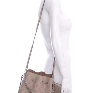 Louis Vuitton 2021 Monogram Grey Bella Galet Mahina HandBag | AlmaBagz