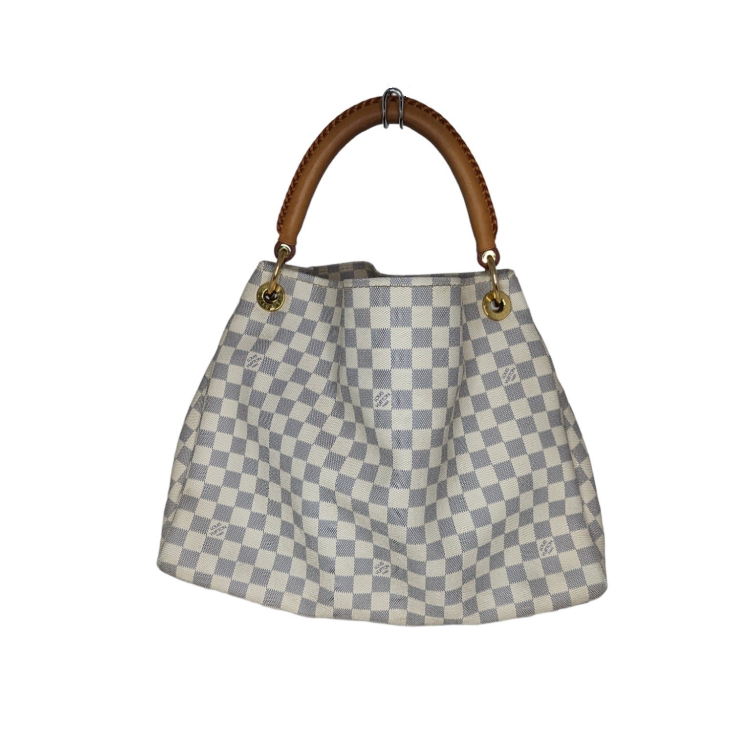Louis Vuitton 2013 Damier Azur Canvas Artsy MM Hobo | AlmaBagz