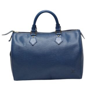 Louis Vuitton Galle Toledo blue Epi Leather Handbag | AlmaBagz