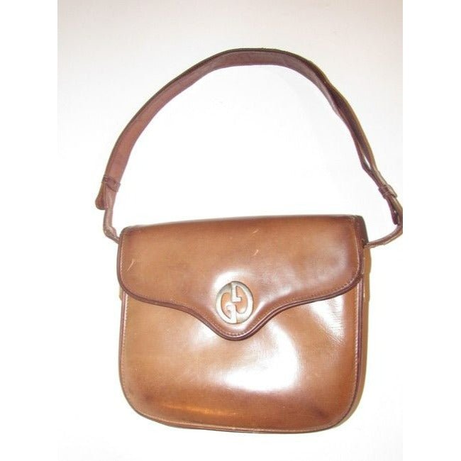 Gucci Mod Camel Leather Bag | AlmaBagz