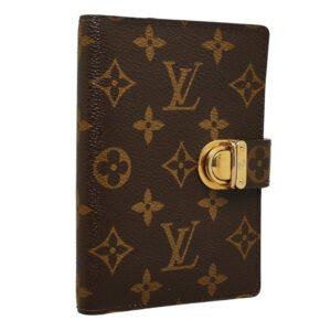 Louis Vuitton Monogram Agenda PM Koala Handbook Cover R21013 Brown PVC Leather  Louis Vuitton | AlmaBagz