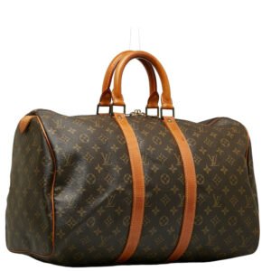 Louis Vuitton Monogram K-Polar 45 Boston Bag M41428 Brown PVC Leather  Louis Vuitton | AlmaBagz