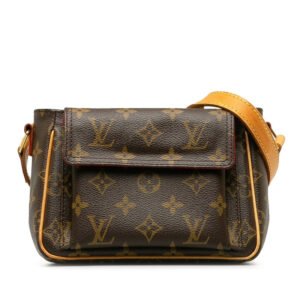 Louis Vuitton Monogram Vivacité PM Diagonal Shoulder Bag M51165 Brown | AlmaBagz