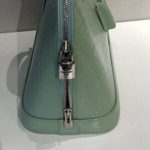 Louis Vuitton Alma EPI Handbag,Green | AlmaBagz