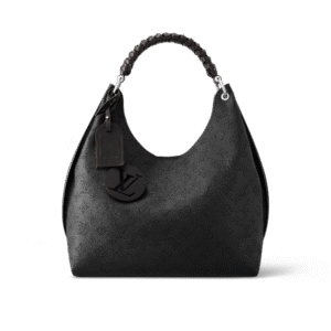 Louis Vuitton Carmel Mahina Leather Black Bag | AlmaBagz