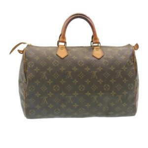 LOUIS VUITTON Monogram Speedy 35 Hand Bag M41524 LV Auth ds129 | AlmaBagz