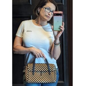 Louis Vuitton Damier Sauvage Lionne Handbag | AlmaBagz