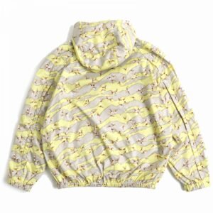 GUCCI Hoodie 703189 Main: 100% polyester Yellow x Gray type mens 46 Used | AlmaBagz