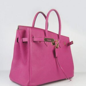 Hermes Birkin 35cm Togo Leather Handbags Peach Golden | AlmaBagz