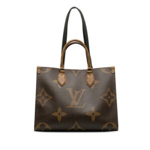 Louis Vuitton Monograms Giant Reverse M45321 Handbag PVC/Leather Brown | AlmaBagz