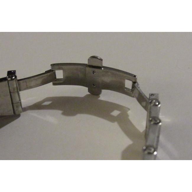 Gucci 600 L Series Stainless Steel Square Black Watch | AlmaBagz - Image 6