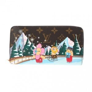 Louis Vuitton  pink Monogram Canvas Long Wallet (Bi-Fold) | AlmaBagz