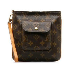 Louis Vuitton Monogram Partition Pouch M51901 Brown PVC Leather  Louis Vuitton | AlmaBagz