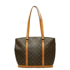 Louis Vuitton Monogram Babylon Tote Bag M51102 Brown PVC Leather  Louis Vuitton | AlmaBagz