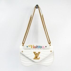 Louis Vuitton New Wave Chain Bag MM White | AlmaBagz