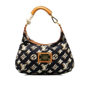 Louis Vuitton Louis Vuitton Monogram Cruise M40238 Nylon/Laser Marine Navey Ladies of Paris | AlmaBagz