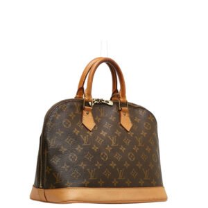 Louis Vuitton Alma PM Tote Handbag Monogram M51130 Brown | AlmaBagz