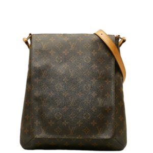 Louis Vuitton Monogram M51256 Shoulder Bag PVC/Leather Brown | AlmaBagz