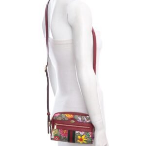 Gucci Floral GG Monogram Ophidia Cross-Body | AlmaBagz
