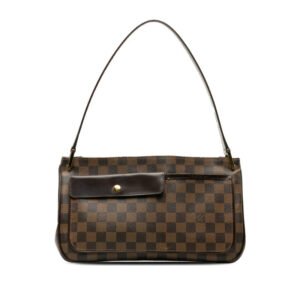 Louis Vuitton Damier Overnight Shoulder Bag N51129 Brown PVC Leather  Louis Vuitton | AlmaBagz