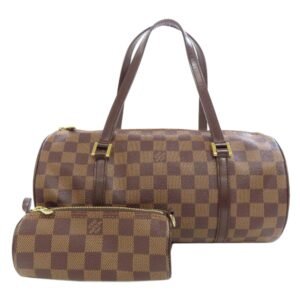 Louis Vuitton Damier Damier Canvas Ebene Damier Canvas Handbag | AlmaBagz