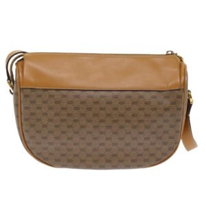 GUCCI Micro GG Canvas Web Sherry Line Shoulder Bag Beige Red Green  ep1231 | AlmaBagz