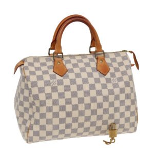 LOUIS VUITTON Damier Azur Speedy 30 Hand Bag N41533 LV Auth ep5280 | AlmaBagz