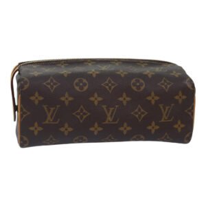 LOUIS VUITTON Monogram Trousse Patte Pression Cosmetic Pouch M47636 Auth ep5282 | AlmaBagz
