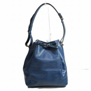 Louis Vuitton blue Toledo blue Leather Shoulder Bag | AlmaBagz