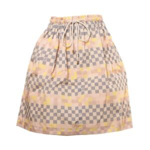 Louis Vuitton 22AW Cotton x Nylon Shirt 34  Pink RW222W Damier Nalle | AlmaBagz