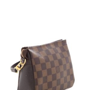 Louis Vuitton Brown Damier Ebene Pochette Handbag | AlmaBagz