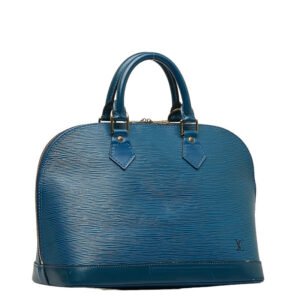 Louis Vuitton Epic Alma Handbag M52145 Trad Blue Leather  Louis Vuitton | AlmaBagz