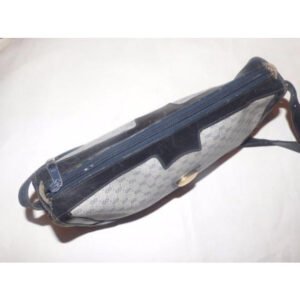 Gucci Purses Blue Leather And Gg Leather Cross Body Bag | AlmaBagz