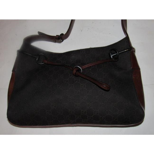 Gucci Tote Bag Newer Pursesdesigner Purses Brown Leather And Gg Leather Satchel | AlmaBagz