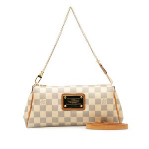 Louis Vuitton Damier Azur Eva Chain Shoulder Bag N55214 | AlmaBagz