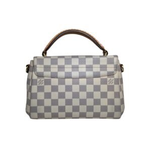 Louis Vuitton Damier Azur Braided Croisette Rose Bag | AlmaBagz