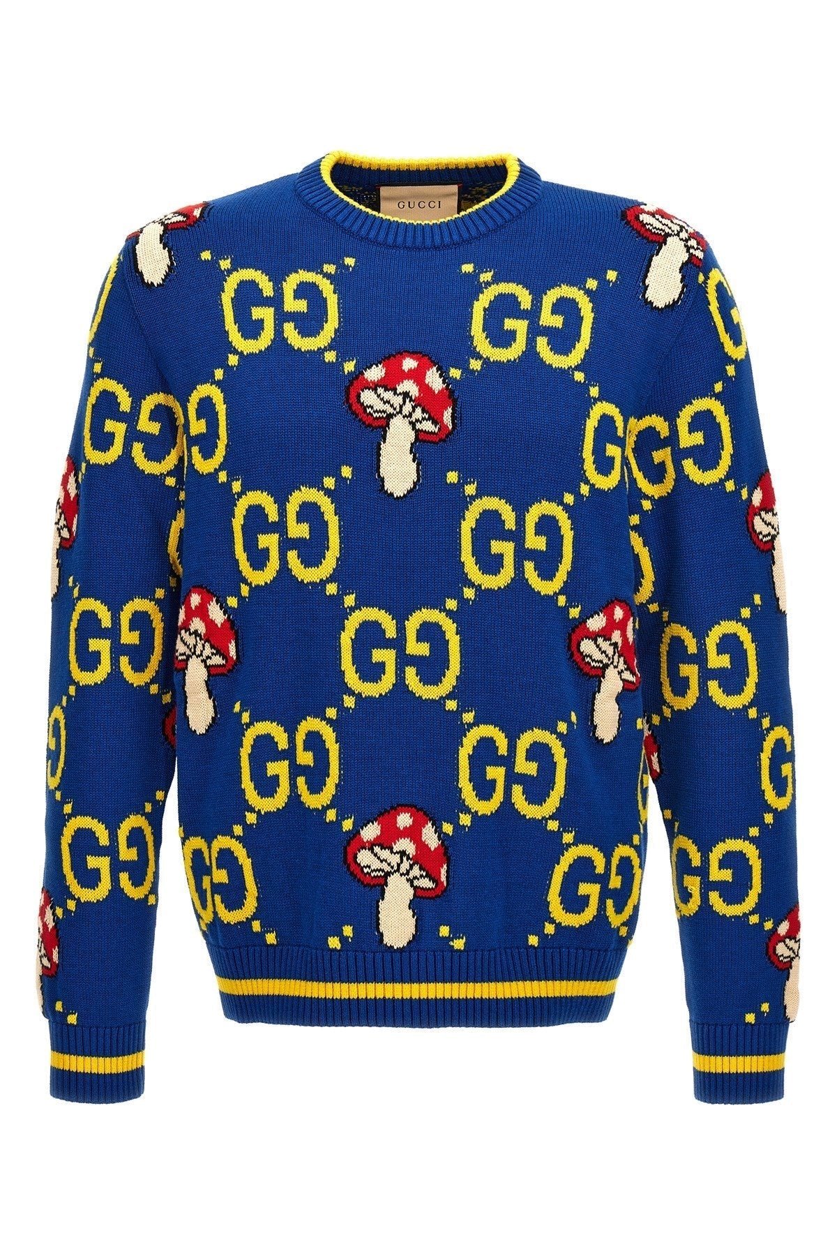 Gucci Men 'Gg Mushroom' Sweater | AlmaBagz