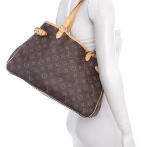 Louis Vuitton Brown Monogram Batignolles Horizontal Handbag | AlmaBagz