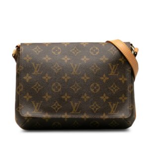Louis Vuitton Monogram M51257 Shoulder Bag PVC/Leather Brown | AlmaBagz