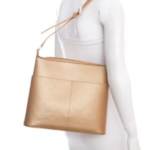 Louis Vuitton Gold Monogram Mat Sutter Handbag | AlmaBagz