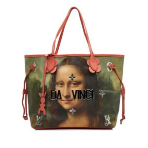 Louis Vuitton Masters Collection Da Vinci Newarf MM Tortoise Bag M43373 Poppy Petal Pink Multicolor PVC Leather  Louis Vuitton | AlmaBagz