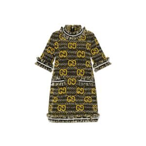 Gucci Tweed Mini Dress Women | AlmaBagz