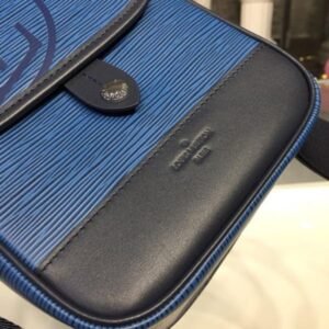 Louis Vuitton Messenger Bag Epi Leather Blue | AlmaBagz