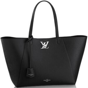 Louis Vuitton Lockme Cabas Bag Noir | AlmaBagz