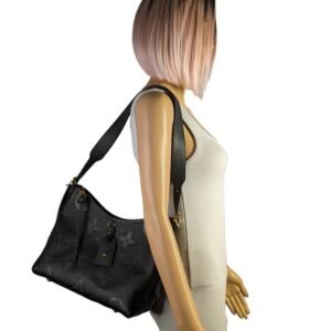 Louis Vuitton Monogram Empreinte Leather CarryAll PM Hobo | AlmaBagz