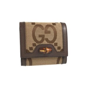 GUCCI Diana Bamboo Compact Wallet wallet | AlmaBagz