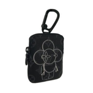LOUIS VUITTON Monogram Eclipse Vivienne M62895 Key holder | AlmaBagz